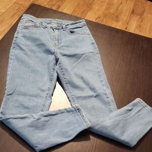 SHEIN Light Blue Skinny Jeans